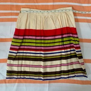 Size 4 Ann Taylor Loft striped fit and flair skirt. Excellent condition.